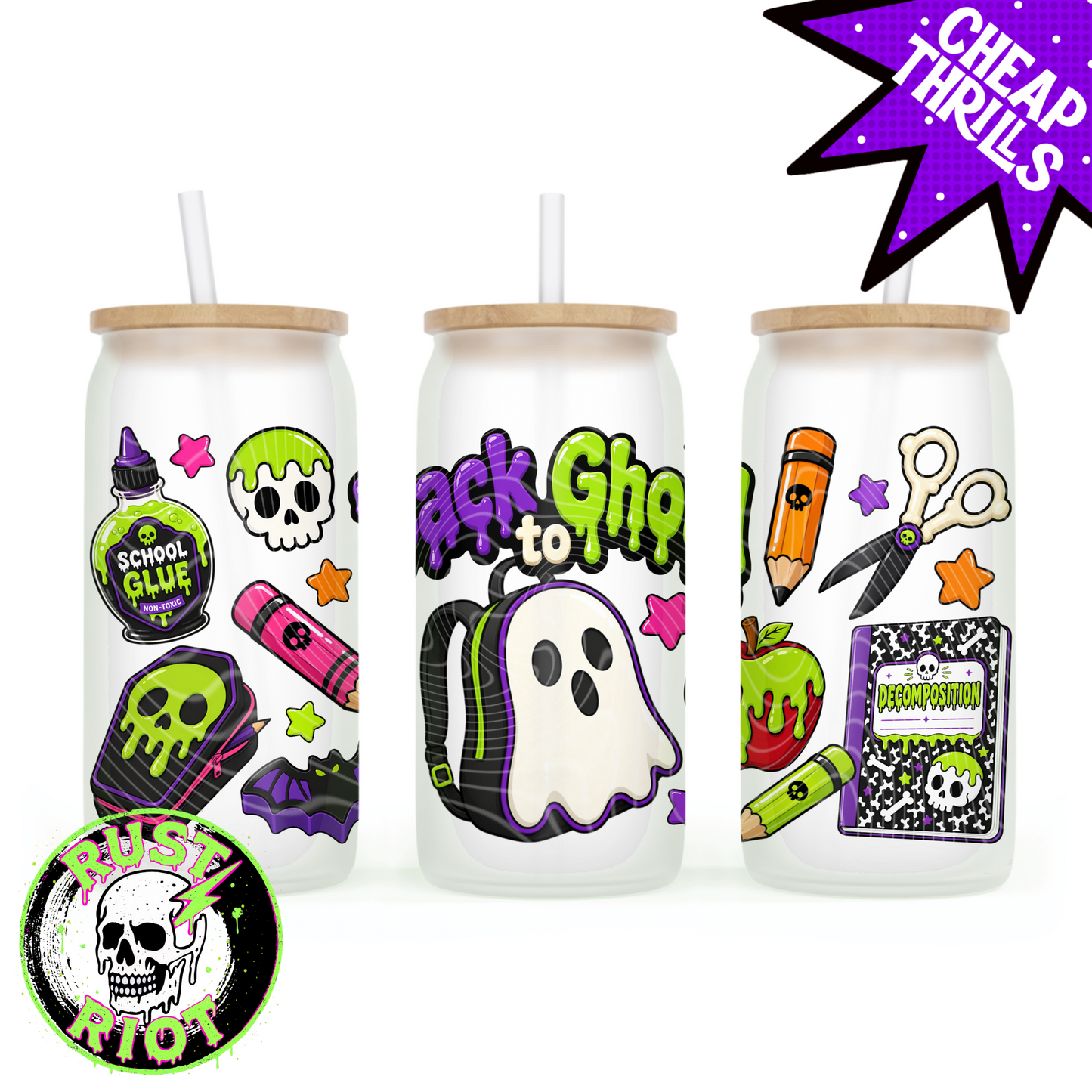 Back to Ghoul - Ghost Edition | Spooky School Collection  | PNG Digital Download