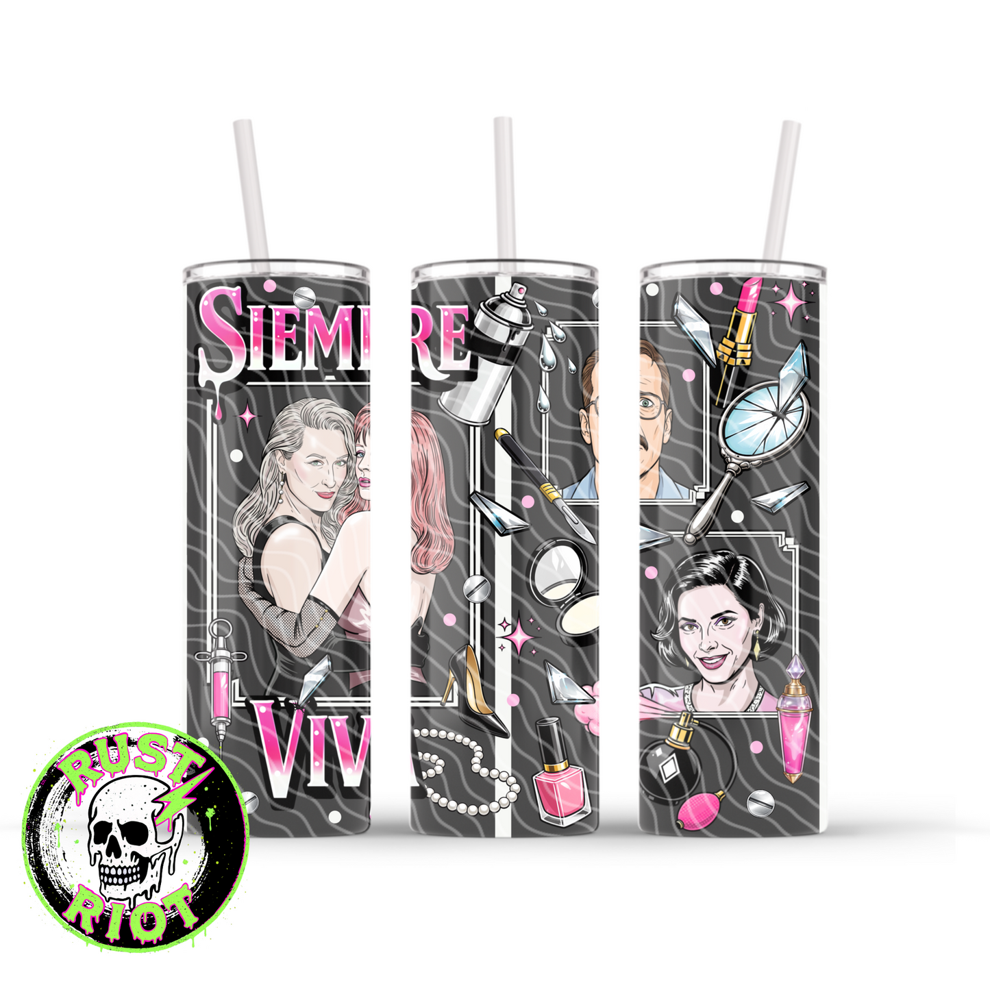 Siempre Viva Everything Bundle | Immortal Glam Horror Graphic Set | PNG Digital Download