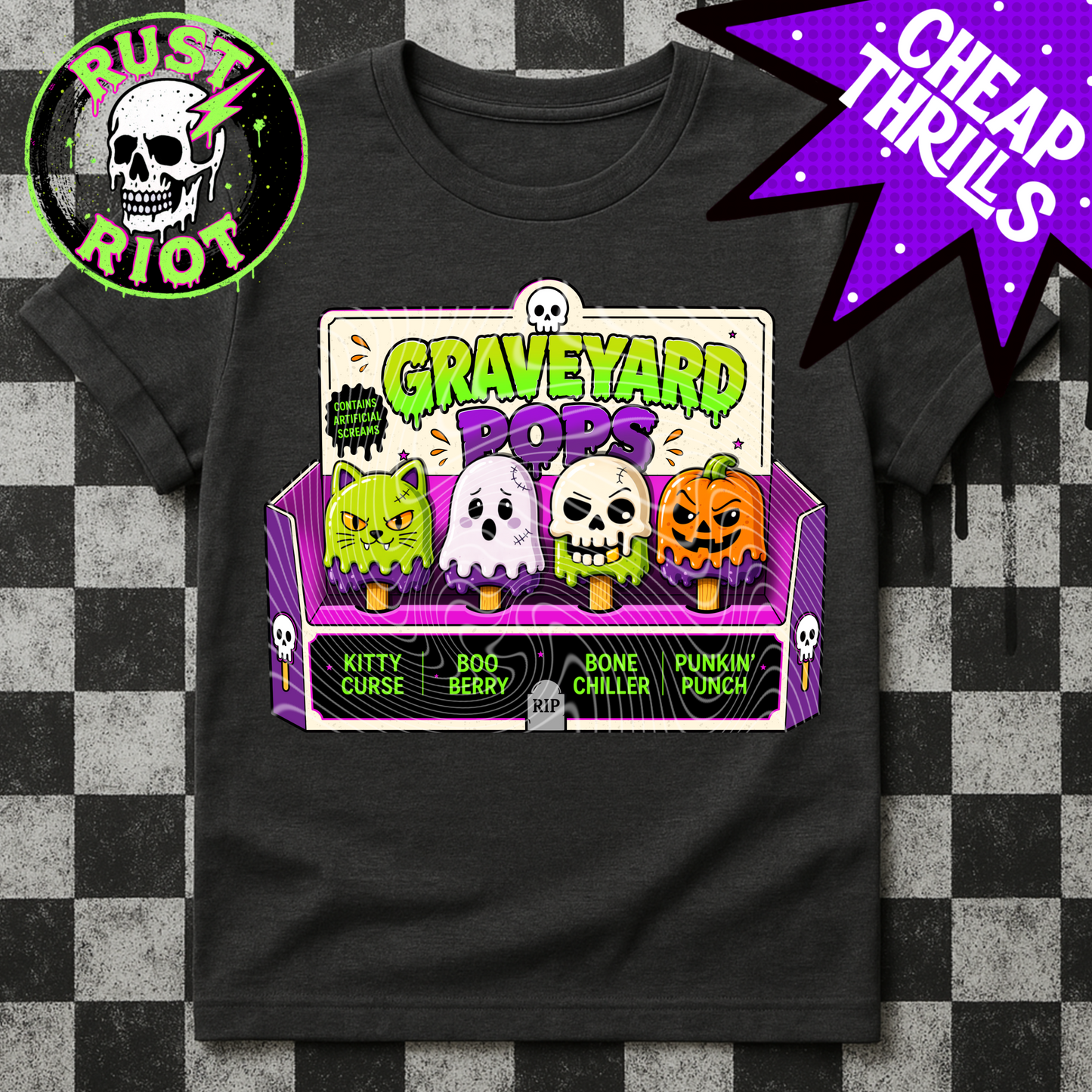 Graveyard Pops | Halloween Treat Collection | PNG Digital Download