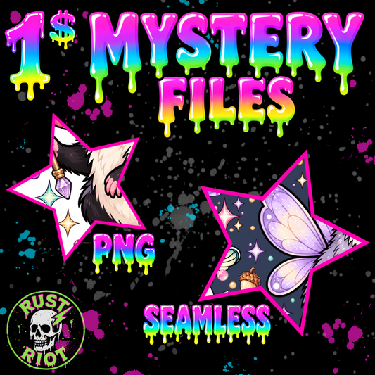 MYSTERY FILES #14 | Choose Your Format | PNG Digital Download