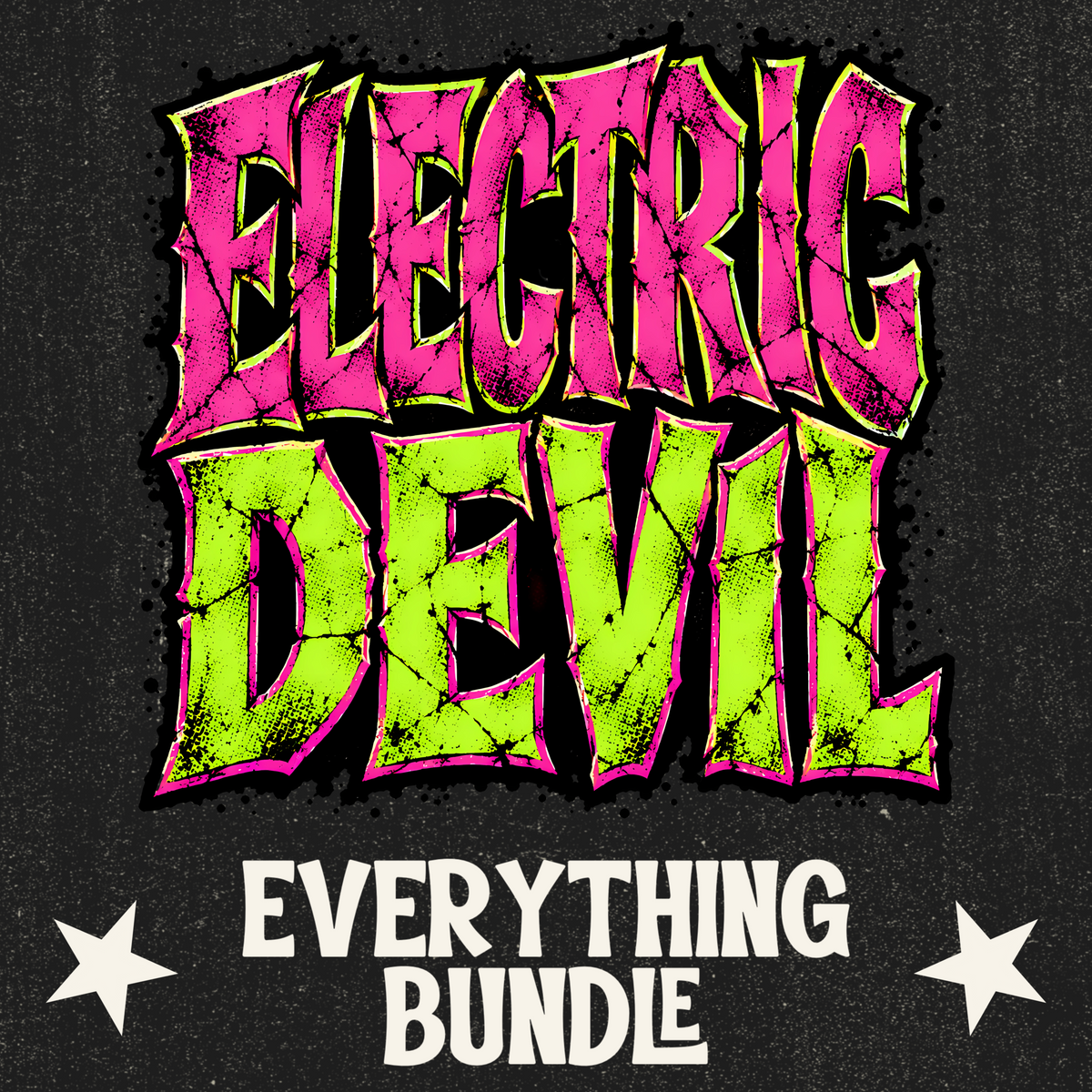 Electric Devil Everything Bundle | Rock & Roll Horror Collection | PNG Digital Download