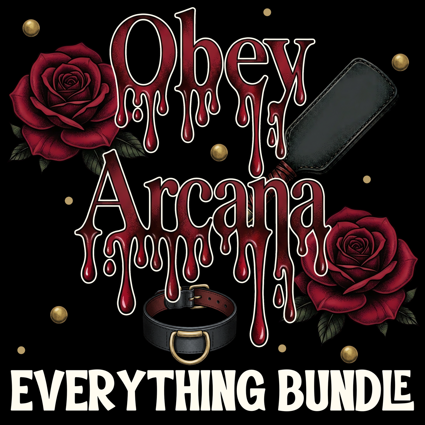 Obey Arcana Everything Bundle | Dark Romance Tarot Set | PNG Digital Download