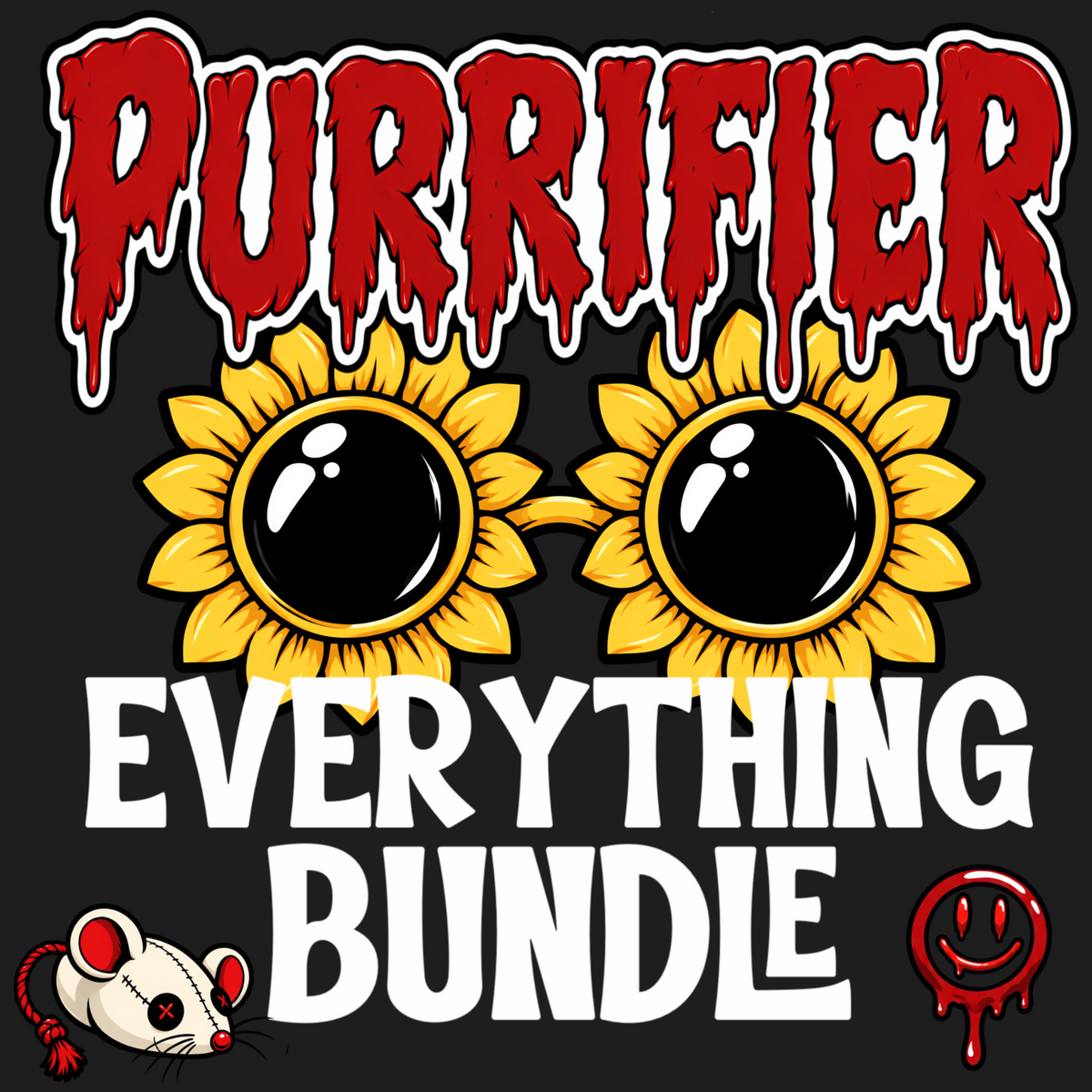 Purrifier | Horror Cat Collection | PNG Digital Download