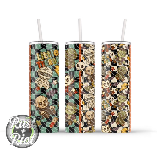 Little Terrors – Cute Horror Monster 20oz Tumbler Wrap