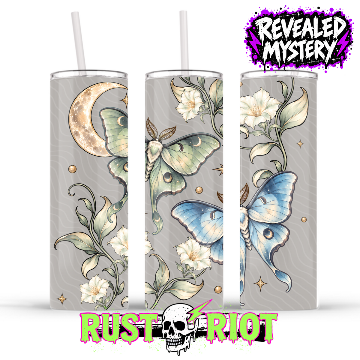 Lunar Wings | Celestial Moth | PNG Digital Download