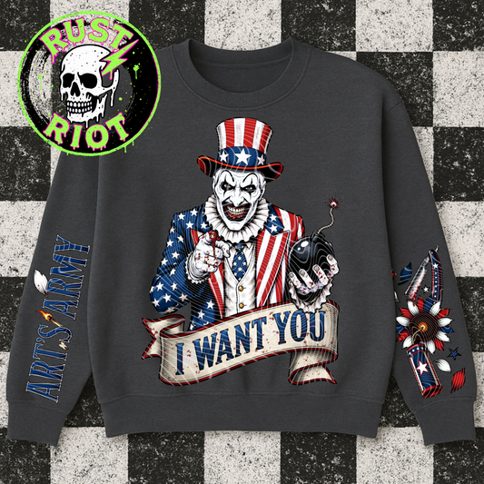 American Nightmare | Patriotic Horror Tee Graphic | PNG Digital Download
