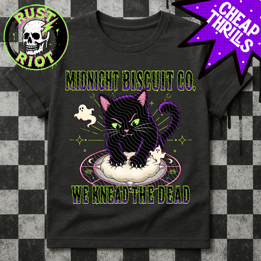 Midnight Biscuit Co. | Occult Cat Bakery Collection  | PNG Digital Download
