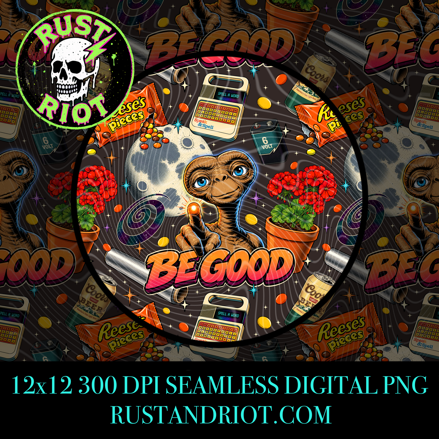 Be Good Everything Bundle | Nostalgic Sci-Fi Pop Art Collection| PNG Digital Download