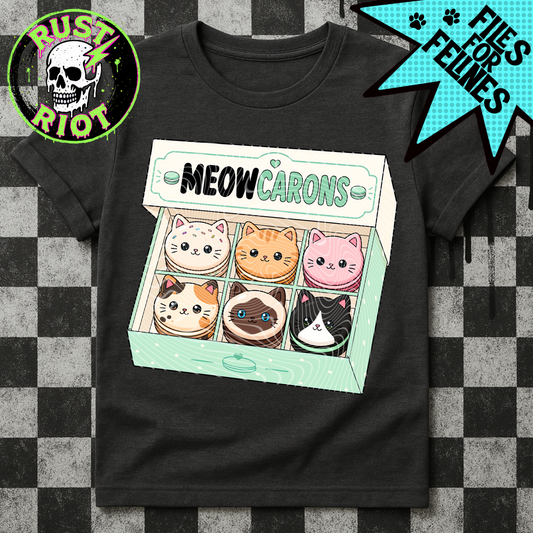 Meowcarons | Kawaii Pop Art Collection | PNG Digital Download