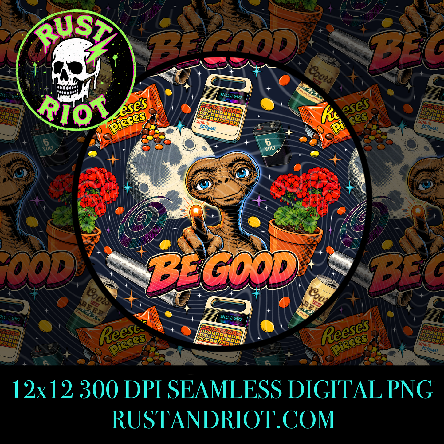 Be Good Everything Bundle | Nostalgic Sci-Fi Pop Art Collection| PNG Digital Download
