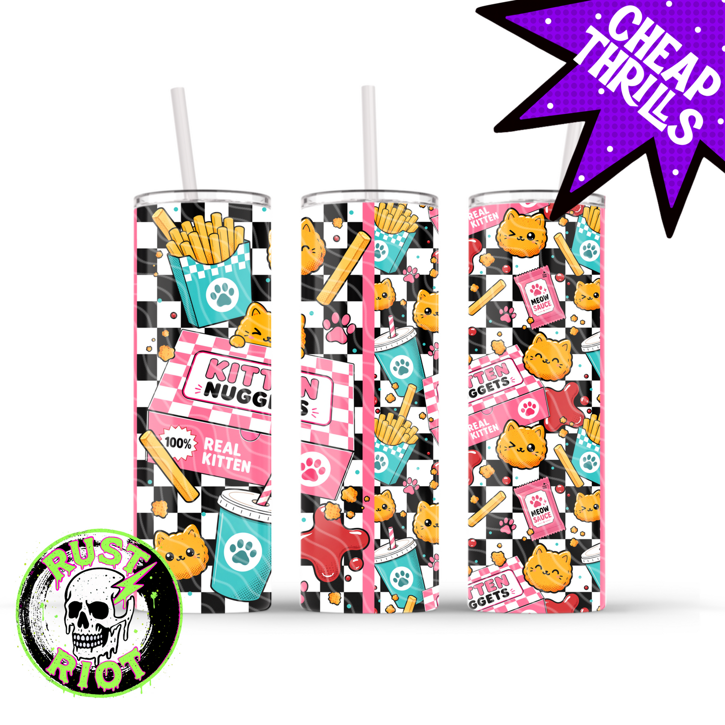Kitten Nuggets - Closed Box | Kawaii Pop Art Collection | PNG Digital Download