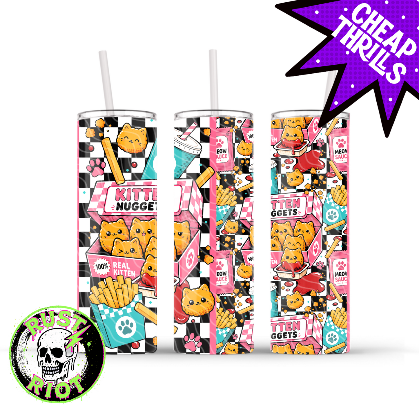 Kitten Nuggets - Open Box | Kawaii Pop Art Collection | PNG Digital Download