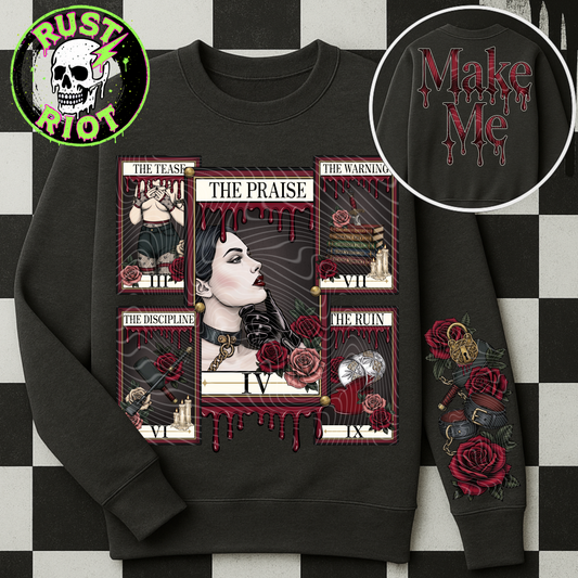 Obey Arcana | Dark Romance Tarot Graphic | PNG Digital Download