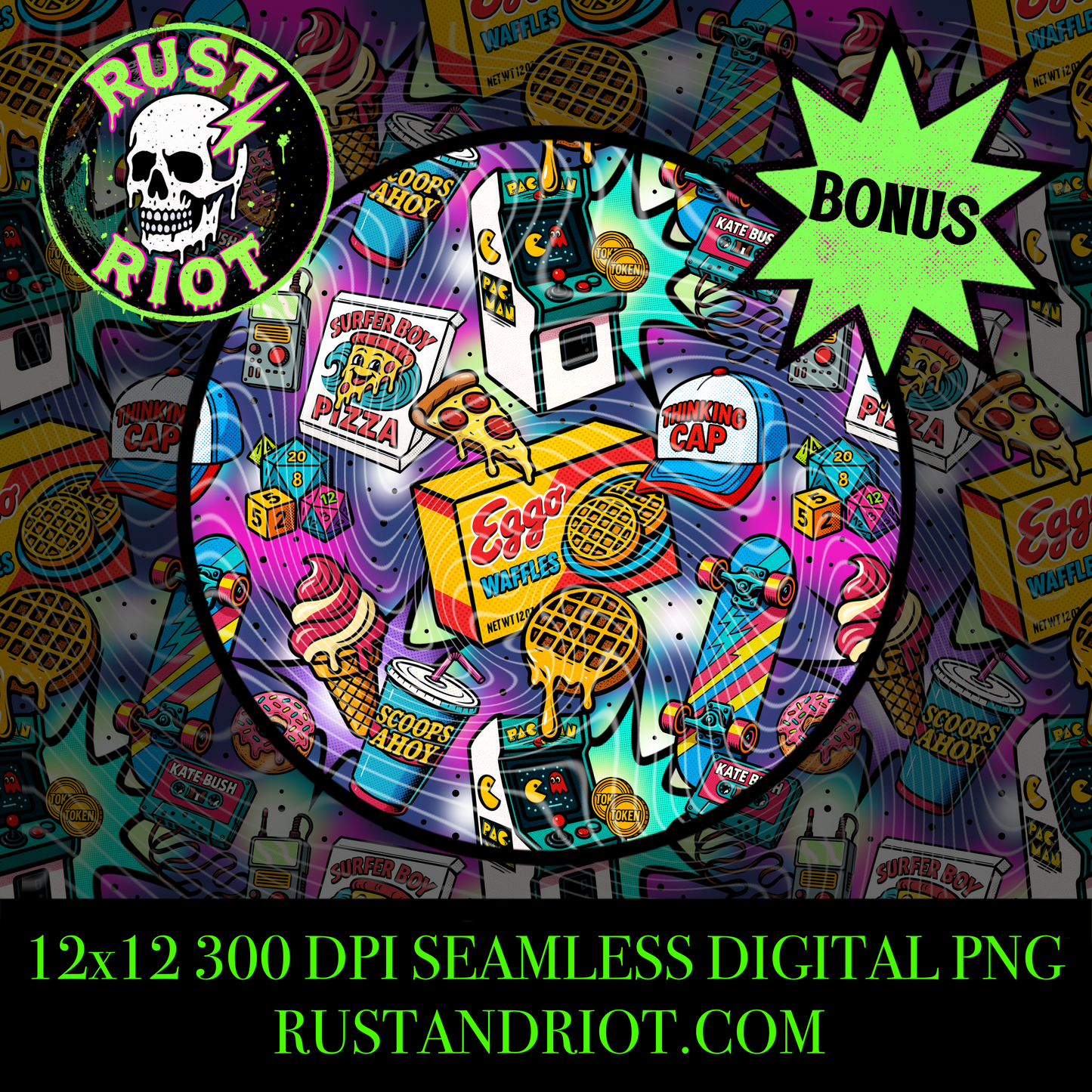 Strange Vibes Only | Retro Horror Everything Bundle | PNG Digital Download