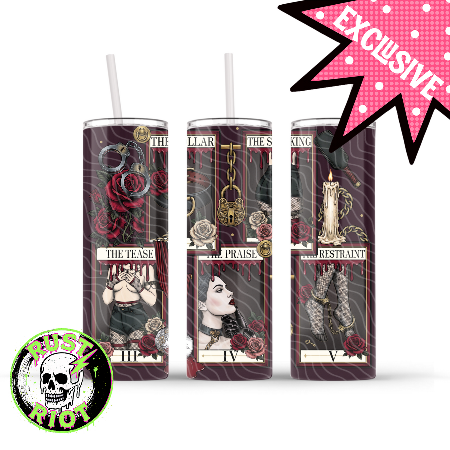 Obey Arcana Everything Bundle | Dark Romance Tarot Set | PNG Digital Download