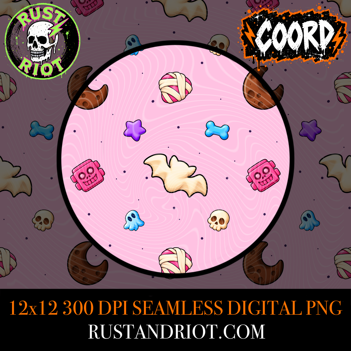 Morning Monsters | Retro Monster Cereal Collection | PNG Digital Download