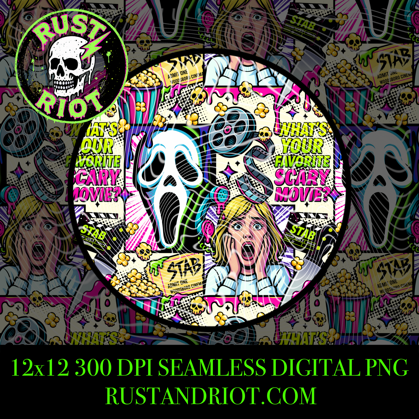 Now Screaming Everything Bundle | Retro Horror Comic Collection | PNG Digital Download