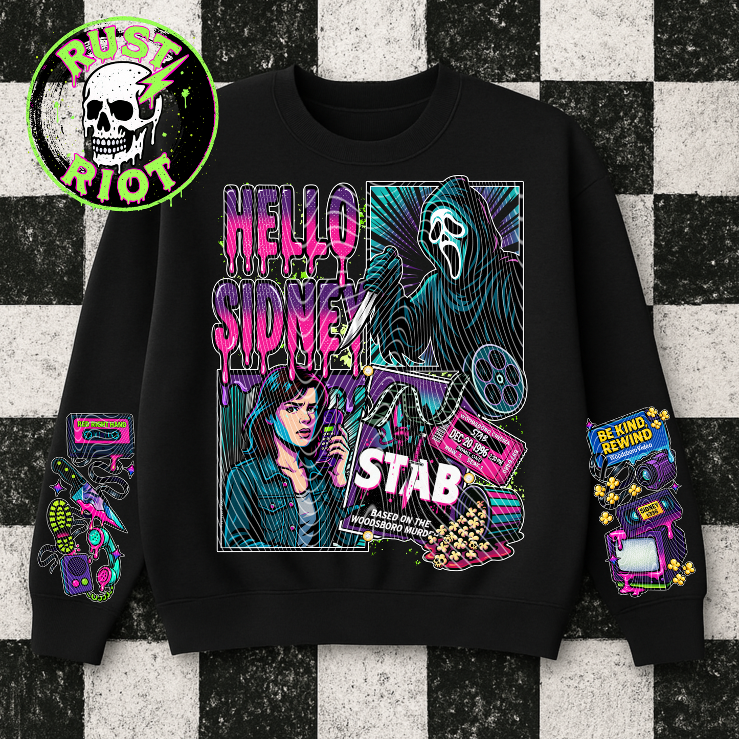 Now Screaming | Neon Horror Tee Graphic | PNG Digital Download