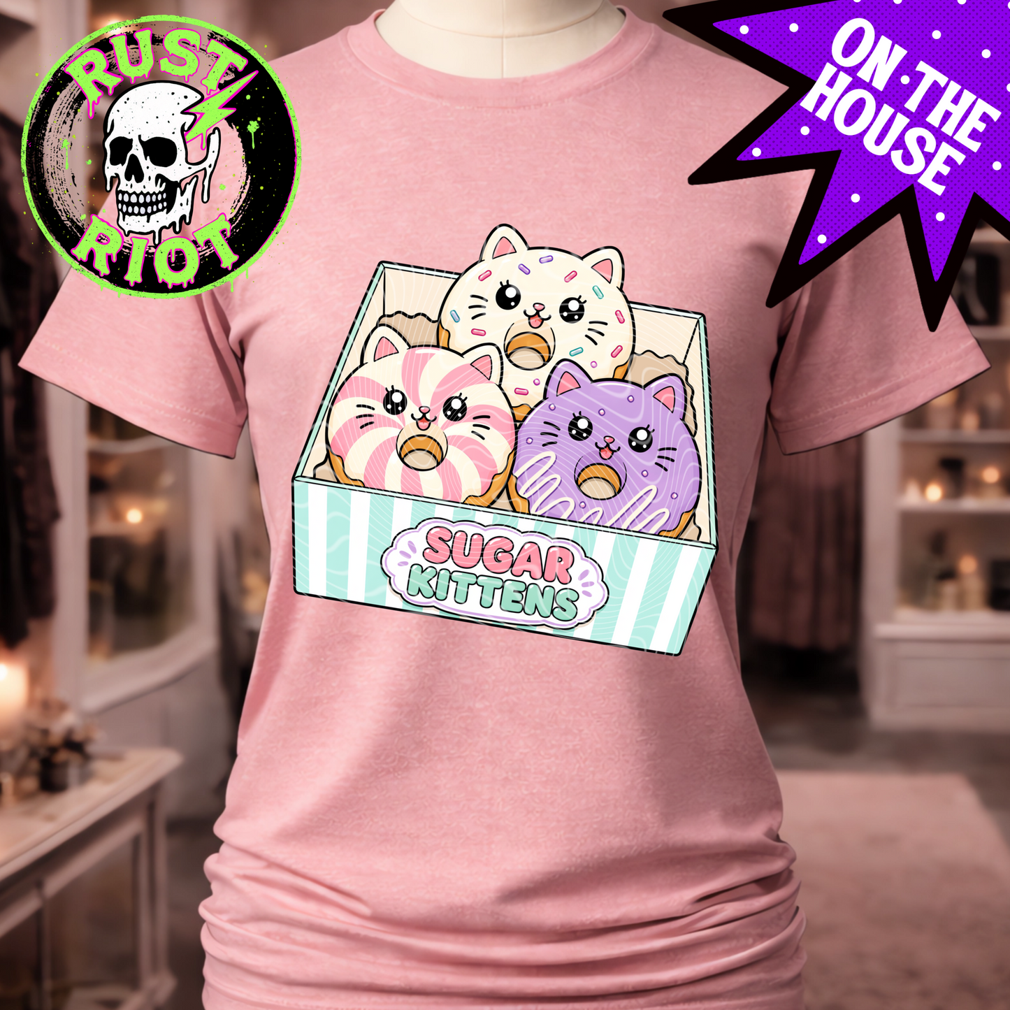 Sugar Kittens | Freebie | PNG Digital Download