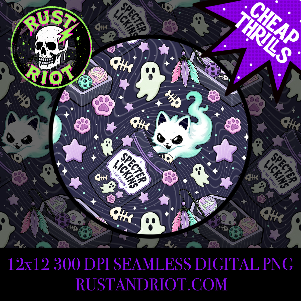 Purranormal Activity | Ghost Kitties Collection  | PNG Digital Download