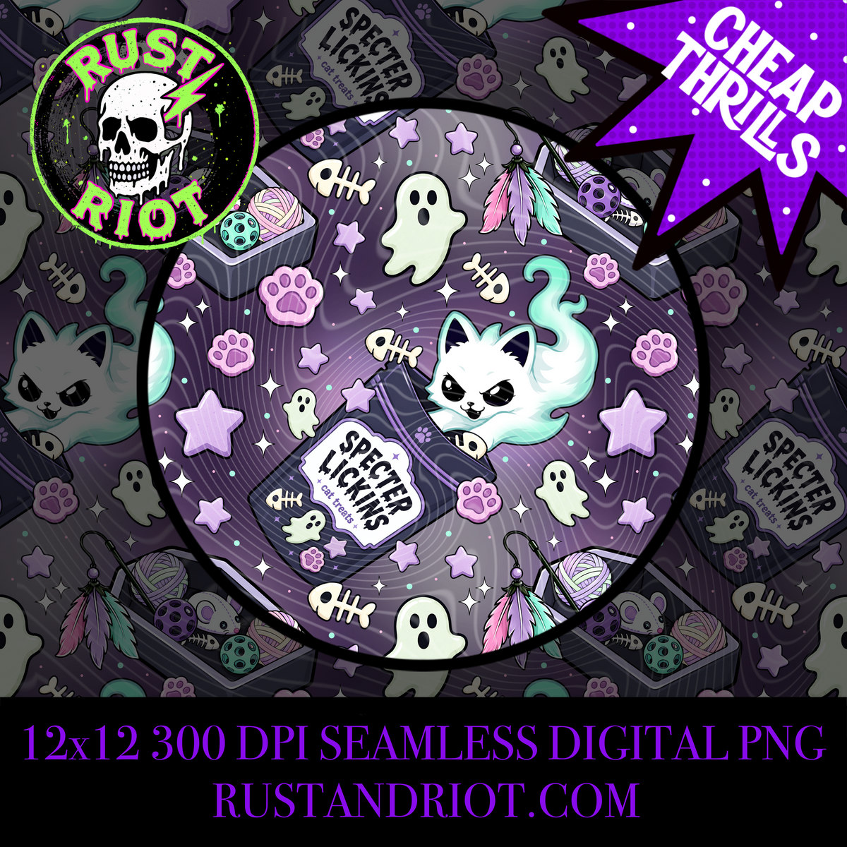 Purranormal Activity | Ghost Kitties Collection  | PNG Digital Download