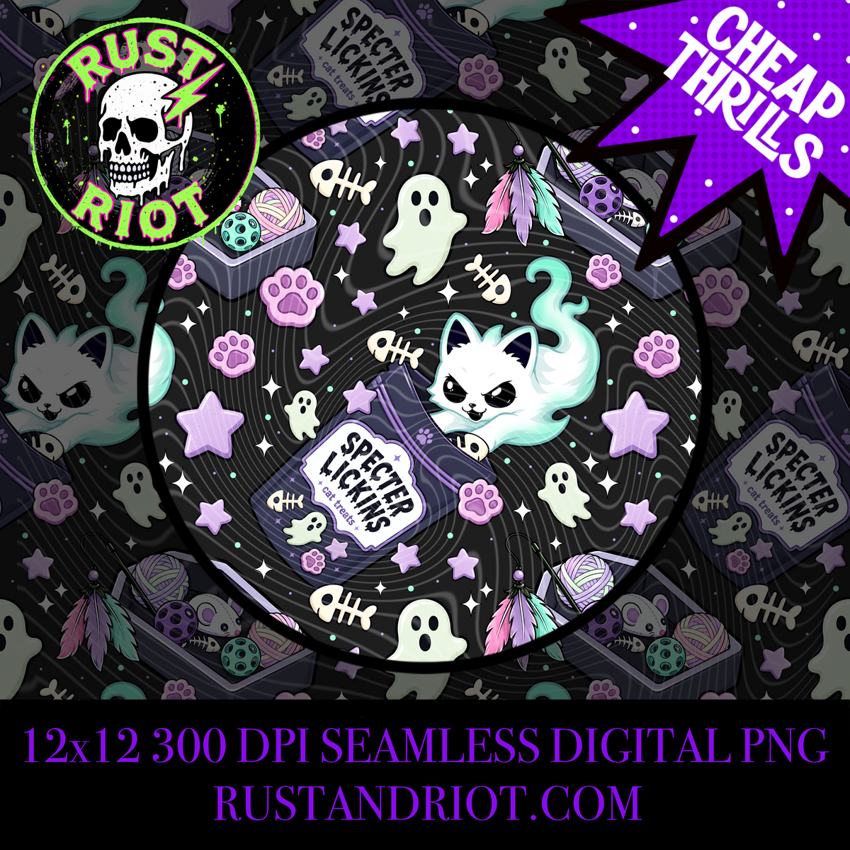 Purranormal Activity | Ghost Kitties Collection  | PNG Digital Download