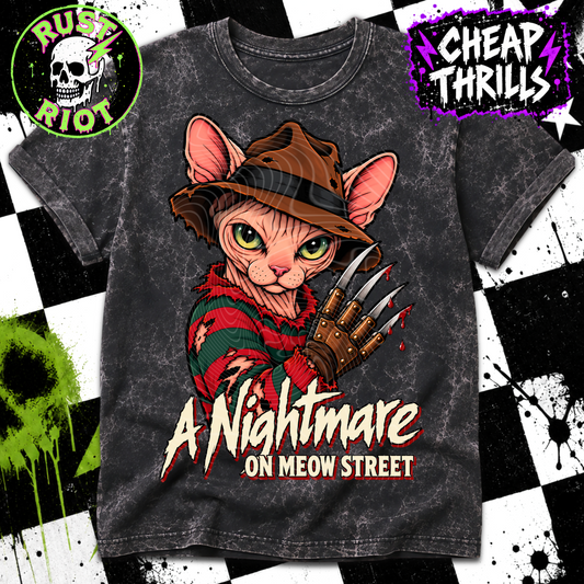 Meow Street | Slasher Cat Collection | PNG Digital Download