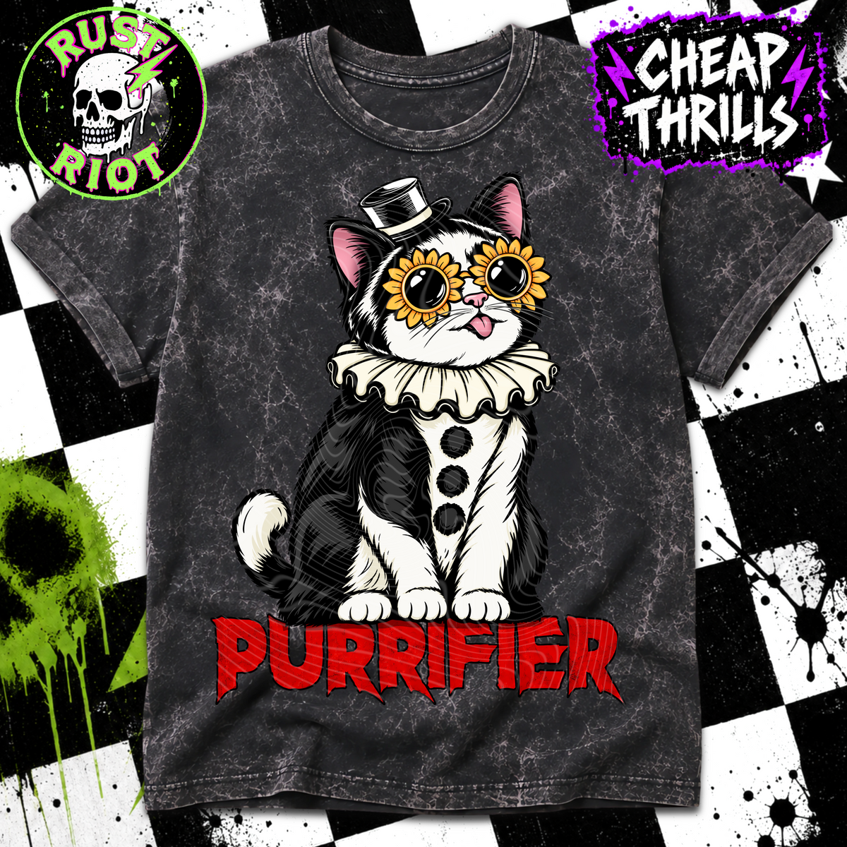 Purrifier | Horror Cat Collection | PNG Digital Download