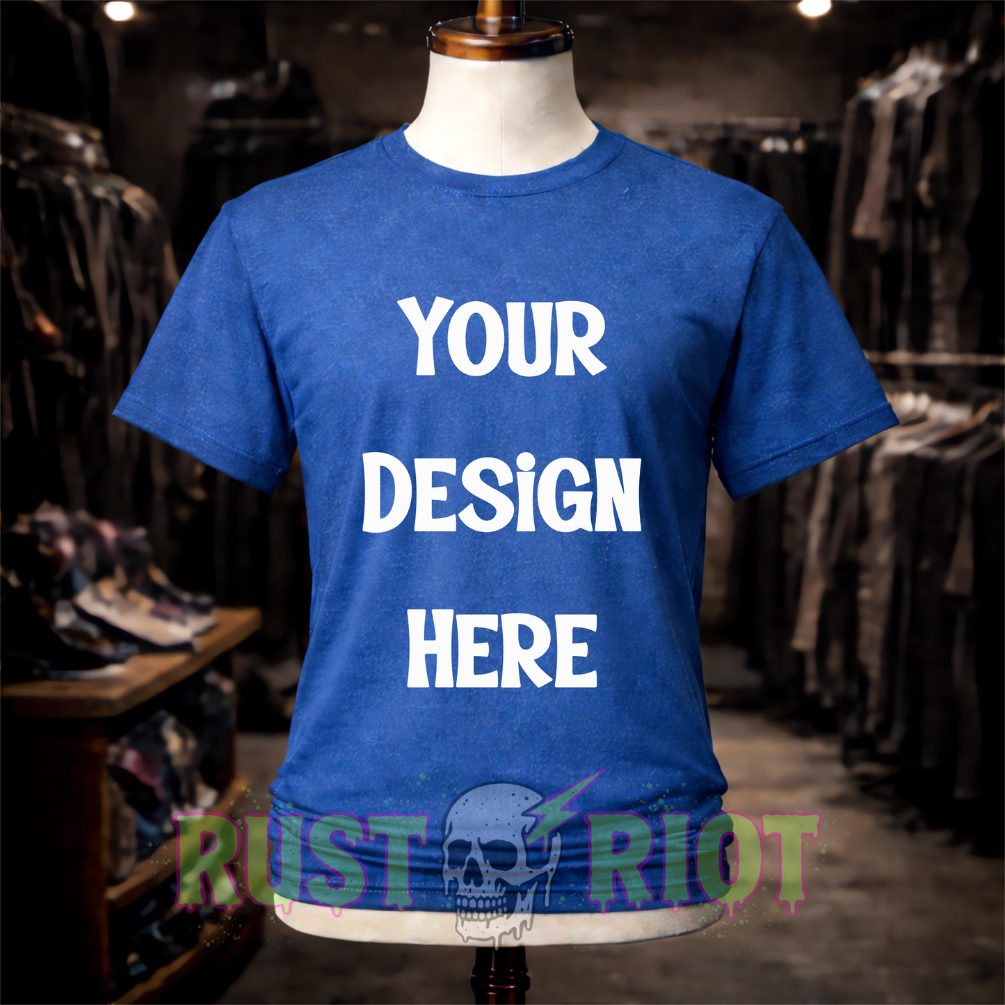 Alt Boutique Tee Mockup Bundle - 10 Colors | PNG Digital Download