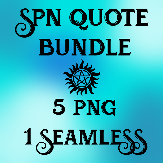 SPN QUOTE Bundle, Digital images for Fabric,  DTF, DTG, UVDTF, and Sublimation Printing