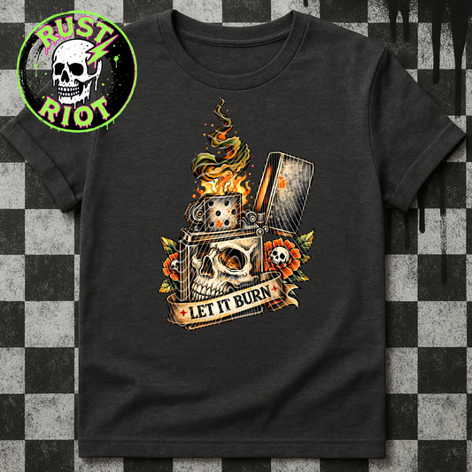 Let it Burn | Freebie | PNG Digital Download