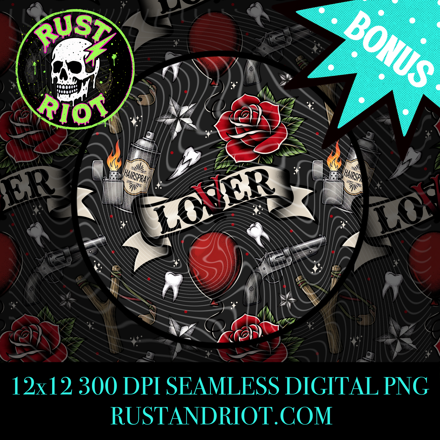 Deadlights Await Everything Bundle | Horror Tattoo Graphic Set | PNG Digital Download