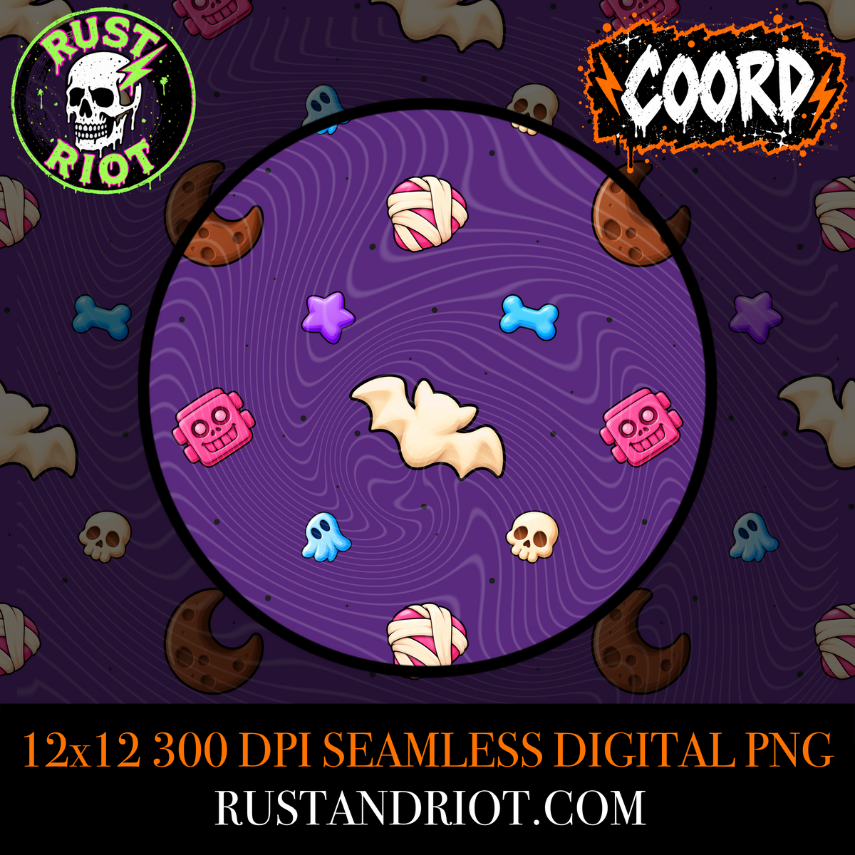 Morning Monsters | Retro Monster Cereal Collection | PNG Digital Download