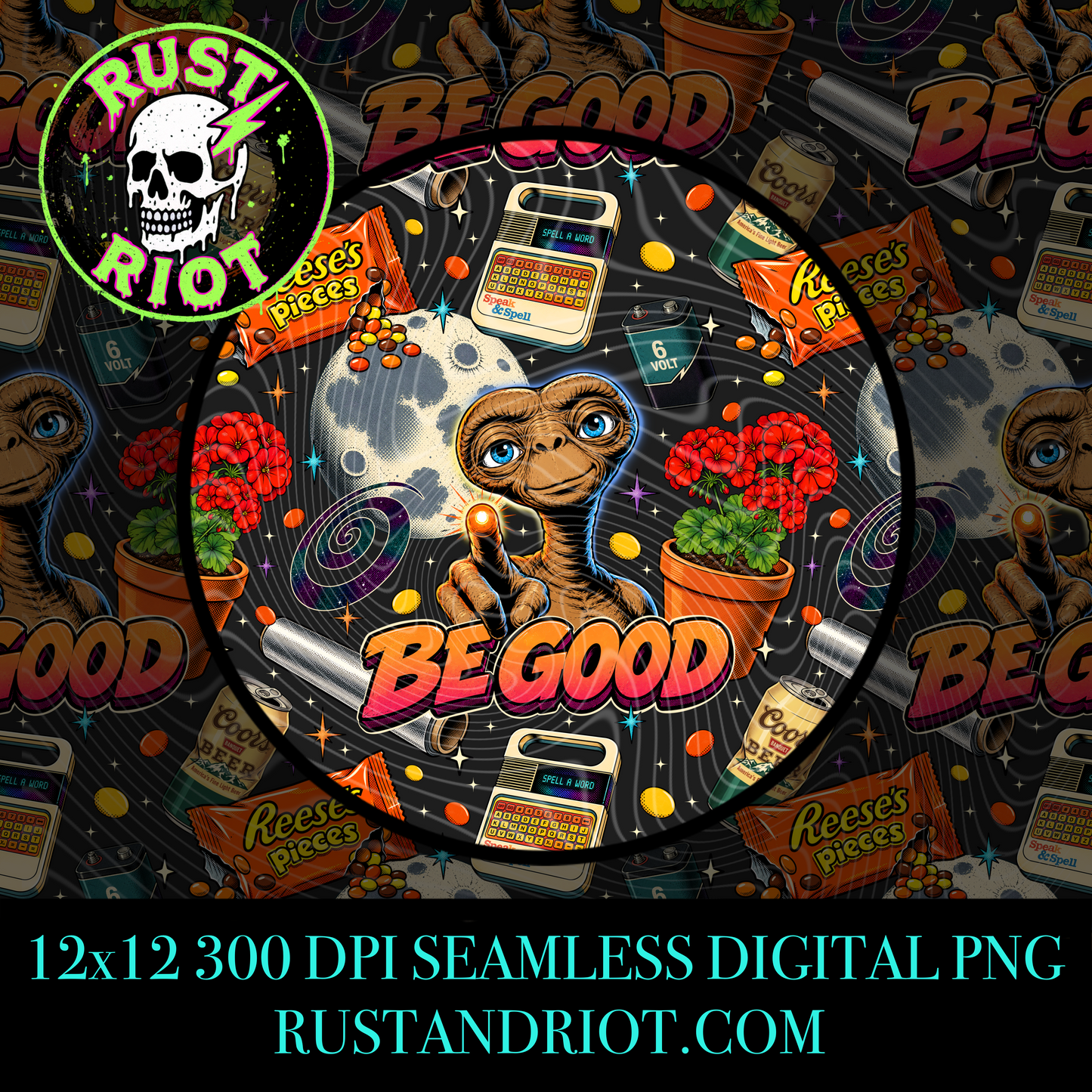 Be Good Everything Bundle | Nostalgic Sci-Fi Pop Art Collection| PNG Digital Download
