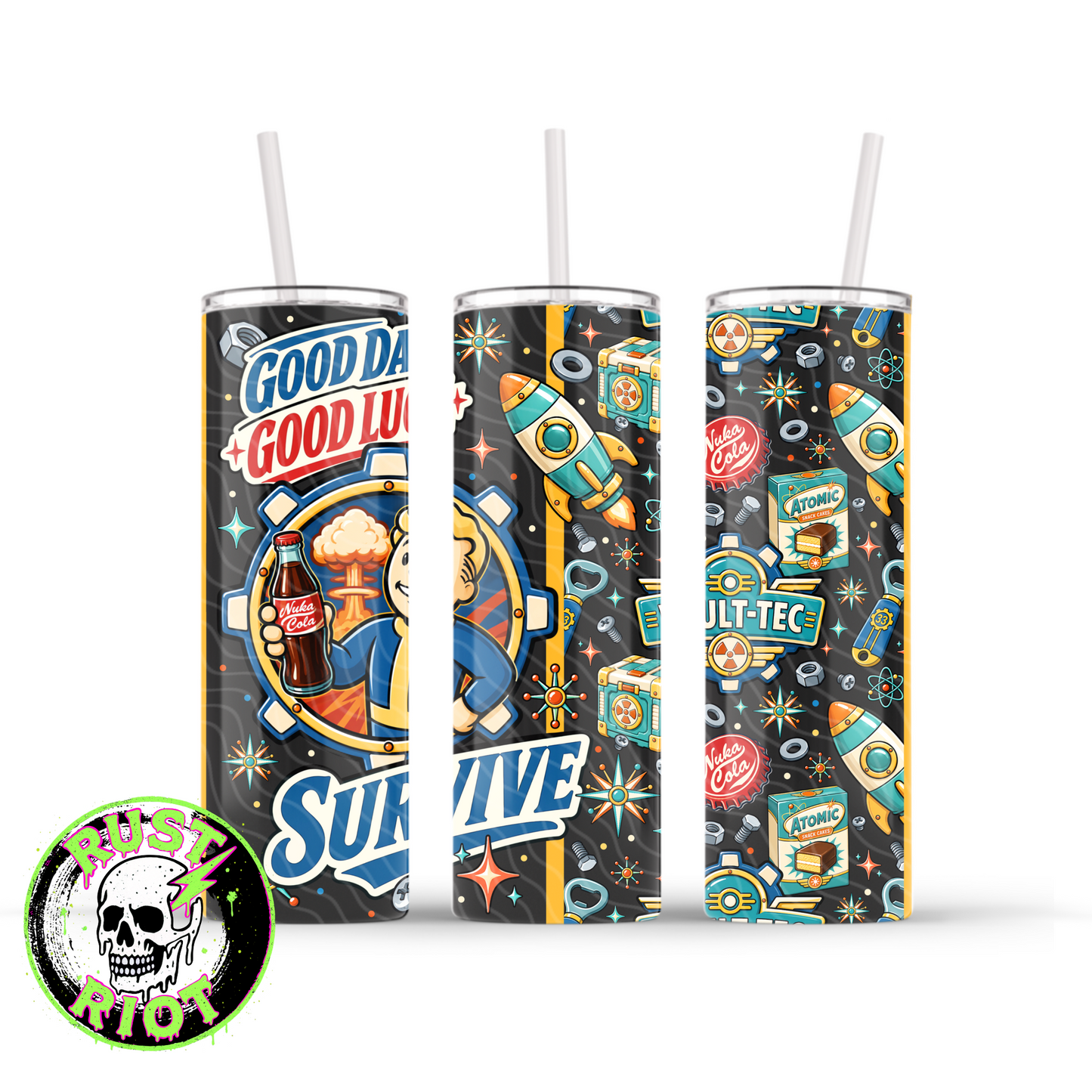 Wasteland Adventure Everything Bundle | Retro Atomic Survival Collection | PNG Digital Download