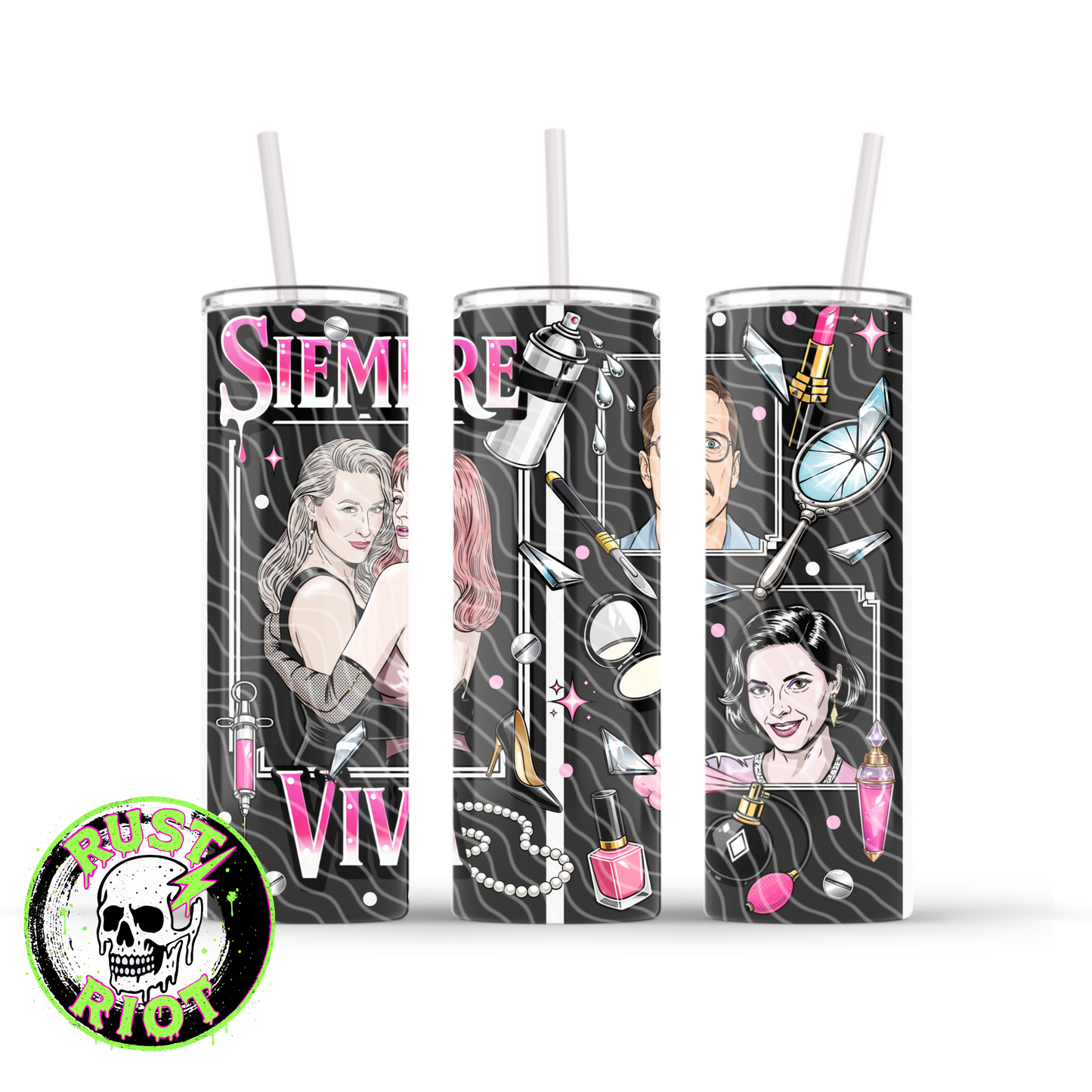 Siempre Viva Everything Bundle | Immortal Glam Horror Graphic Set | PNG Digital Download