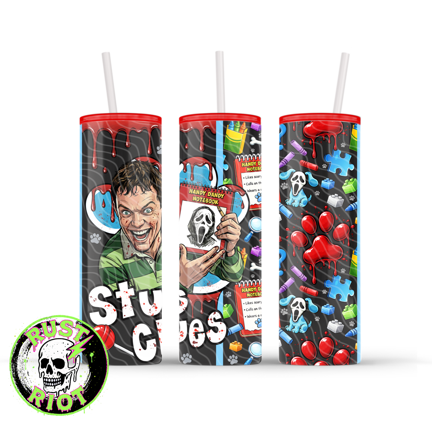 Handy Dandy Horror Everything Bundle | 90s Slasher Cartoon Parody Mashup Graphic Set | PNG Digital Download