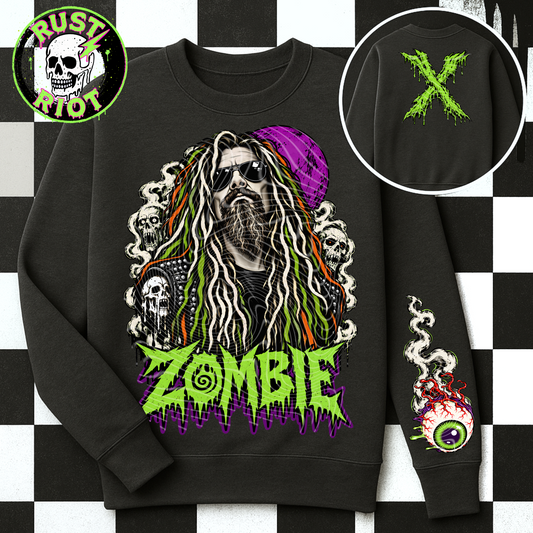 Electric Devil Tee Graphic | Rock & Roll Horror | PNG Digital Download